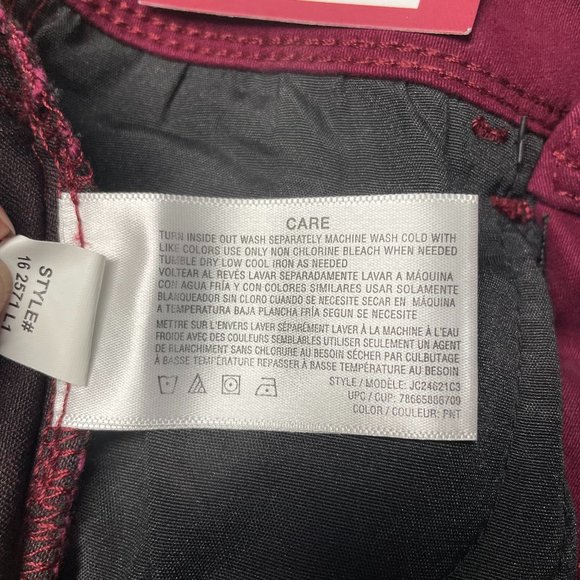 Jordache Button Front Skinny Jeggings - Picture 8 of 16